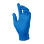 Rękawiczki nitrylowe niebieskie bardzo mocne TRUEFORM