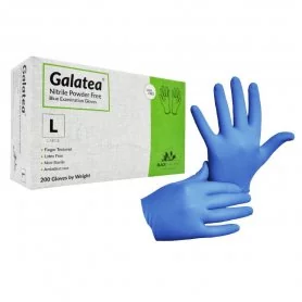 Rękawiczki nitrylowe niebieskie GALATEA 8% VAT / 200szt