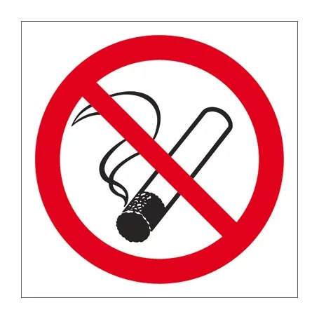 Znak ochrony ppoż palenie tytoniu zabronione Z-12P