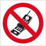 Znak BHP zakaz używania telefonów komórkowych ZZ-13Z