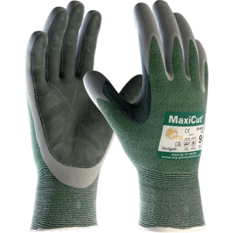 ATG Rękawice MaxiCut 34-450L do prac w zaolejonych i wilgotnych warunkach