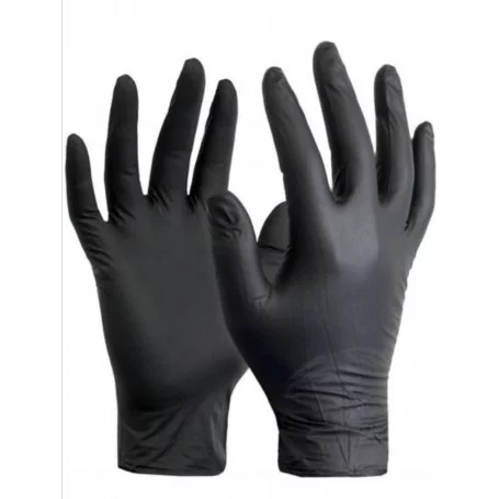 Rękawice Nitrylowe BLACK (100 szt.)
