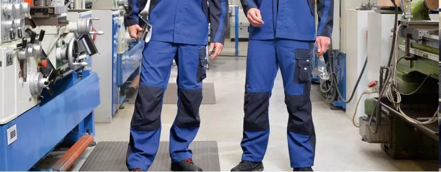 Spodnie robocze męskie | Spodnie robocze BHP do pasa